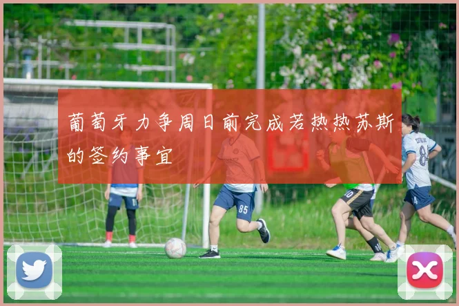 葡萄牙力争周日前完成若热热苏斯的签约事宜